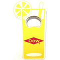 Jumbo Size Soft Drink Cup Magnetic Bottle Opener